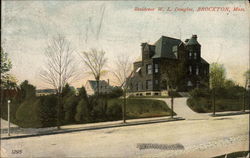 Residence W.I. Douglas Postcard