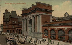 North Station Boston, MA Postcard Postcard