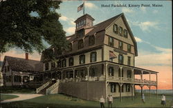 Hotel Parkfield Kittery Point, ME Postcard Postcard