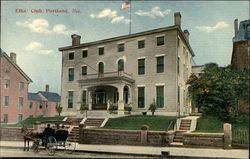 Elks' Club Portland, ME Postcard Postcard