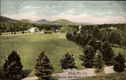 Agassiz and Cleveland from Forest Hill House Postcard