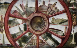 View Around the Historic Old Hub Postcard