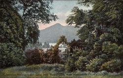 Mount Chocorua and Lake from Rustic Gate Albany, NH Postcard Postcard