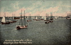 Harbor After a Storm Postcard