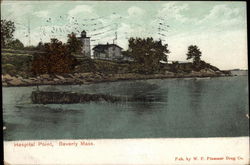 Hospital Point Beverly, MA Postcard Postcard
