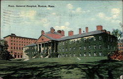 Mass. General Hospital Postcard