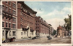 "The Gold Coast", Dormitories of Wealthy Students Postcard