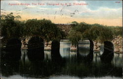 Agassiz Bridge, The Fens Boston, MA Postcard Postcard