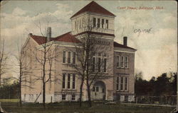 Court House Baldwin, MI Postcard Postcard