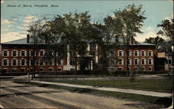 House of Mercy Pittsfield, MA Postcard Postcard