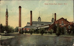 Water Works Park Postcard
