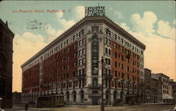 La Fayette Hotel Buffalo, NY Postcard Postcard