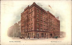Hotel Broezel Buffalo, NY Postcard Postcard