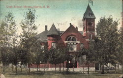 Utah School House Postcard