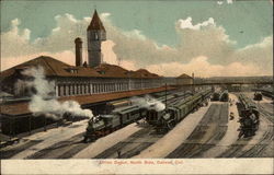 Union Depot, North Side Postcard