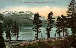 Donner Lake, Ogden Route, SPRR California Postcard Postcard