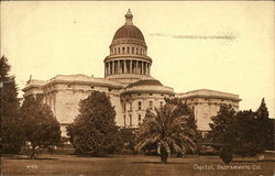 Capitol Sacramento, CA Postcard Postcard