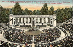 The Greek Amphitheatre, University of California Postcard