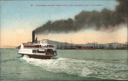 Southern Pacific Ferry Boat Postcard