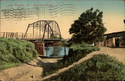 Tuolumne Bridge Modesto, CA Postcard Postcard
