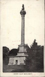 Henry Clay Monument Pottsville, PA Postcard Postcard