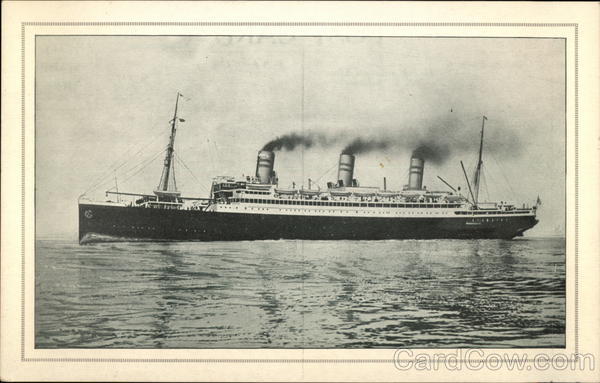 On Board United American Line's SS Reliance Steamers