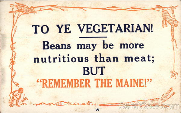 To Ye Vegetarian! Comic, Funny