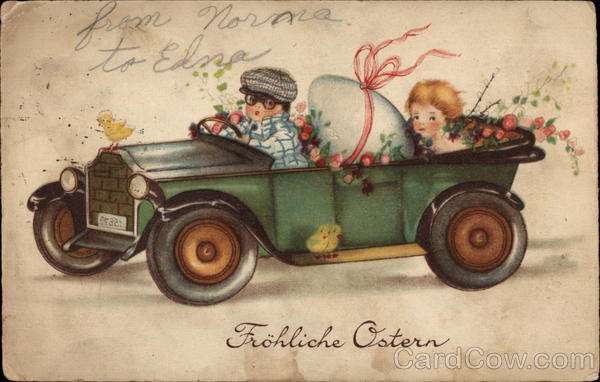 Frohliche Ostern With Children