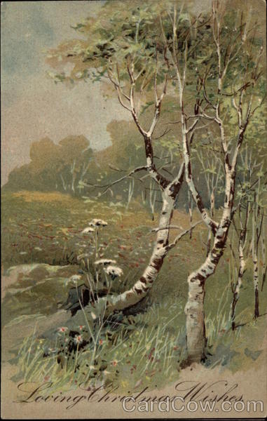 Loving Christmas Wishes - Rural Scene