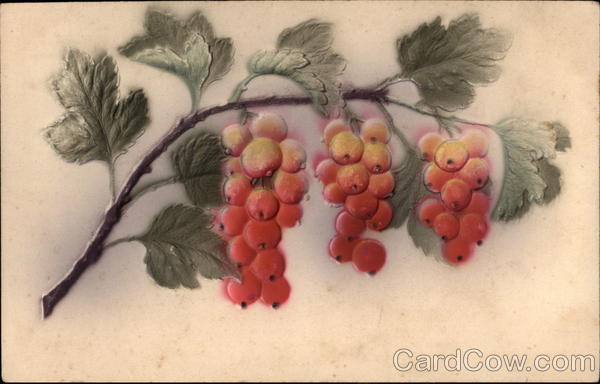 Red Berries on a Branch Airbrushed