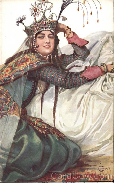 Queen Azvizkovna of the East Sergei de Solomko Royalty