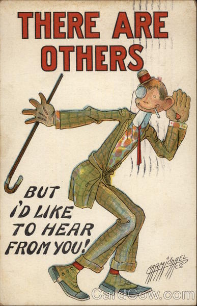 Man in Plaid Suit with Cane Comic, Funny