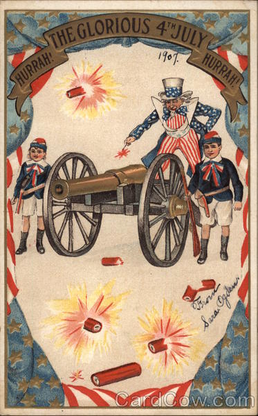 Hurrah ! The Glorious 4th July Hurrah ! 4th of July