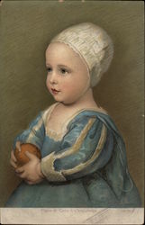 Figlio di Carlo I d'Inghillerrs, van Dyck Postcard