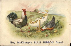 Buy McKinney's Blue Ribbon Bread Postcard