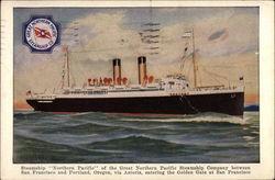 Steamship "Northern Pacific" Postcard