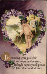 I'm sending you just this love token per bearer Postcard