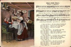 German Song Postcard