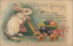 Easter Greetings Postcard