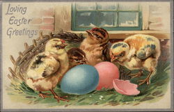 Loving Easter Greetings Postcard