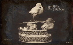 A Happy Easter Postcard
