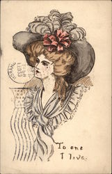 To one I love Postcard