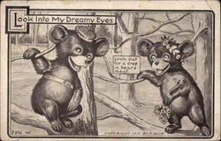 Look into my dreamy eyes; look out for a drop in bear's meat Look into my dreamy eyes; look out for a drop in bear's meat