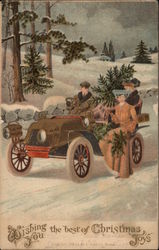 Wishing you the best of Christmas joys Postcard