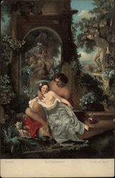 Schaferscene by A. van der Werff Postcard