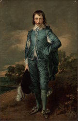 The Blue Boy Postcard