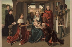 L'Adoration des Mages Postcard