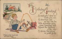 The Birthday Greeting Postcard Postcard