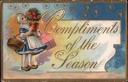 Compliments of the Season Postcard
