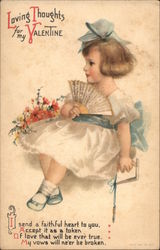 Loving Thoughts for my Valentine Postcard